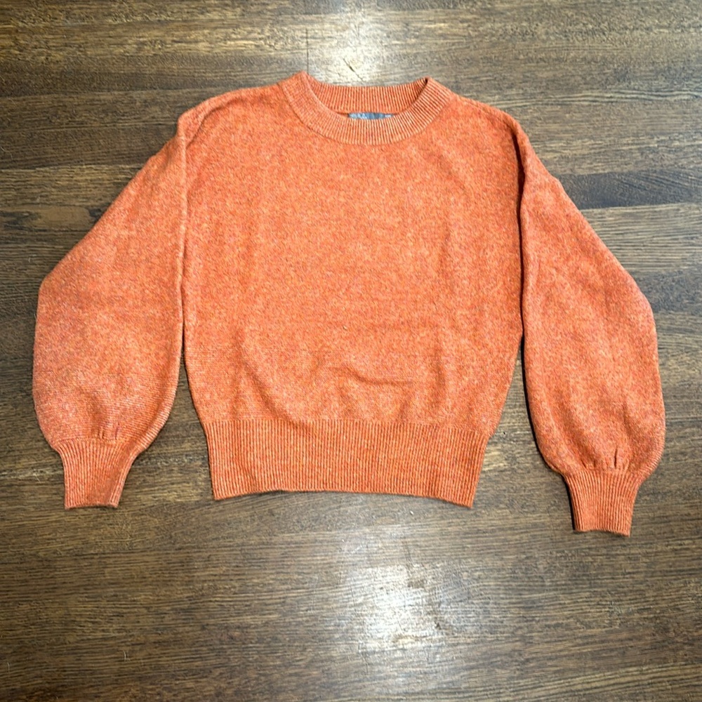 Pumpkin Prana sweater!